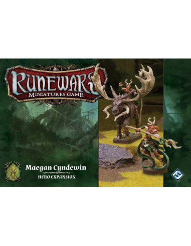 Runewars Miniatures Game: Maegan Cyndewin - Hero Expansion