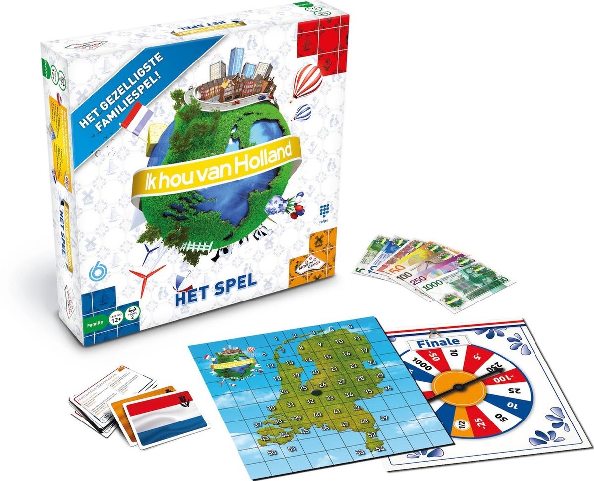 Ik Hou van Holland Bordspel (Nieuwe versie)