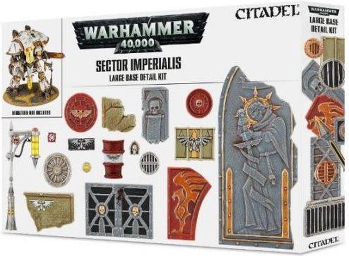 Warhammer 40000 - Sector Imperialis (Large Base Detail Kit)