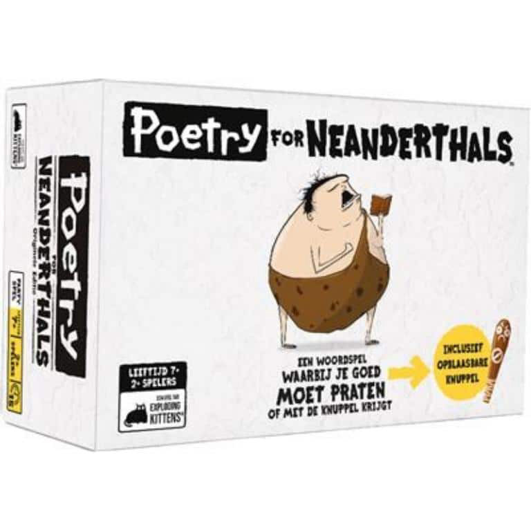 Poetry for Neanderthals