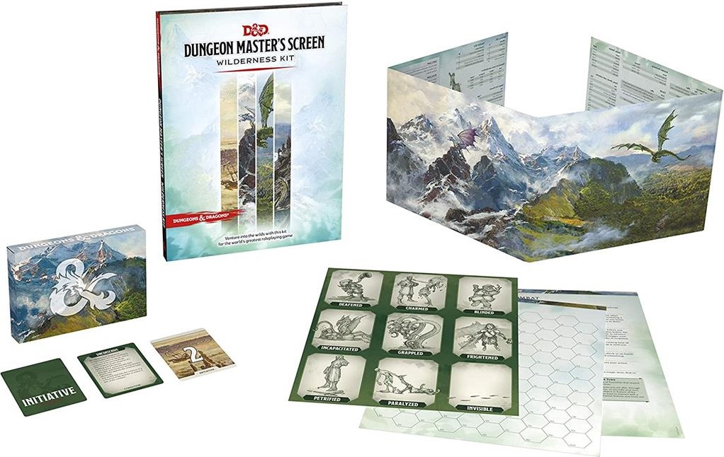 D&D 5.0 Dungeon Master's Screen Wilderness Kit