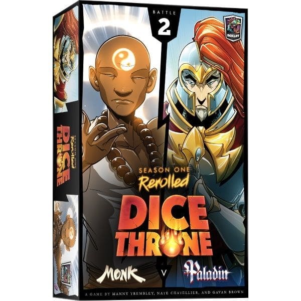 Dice Throne Season One ReRolled - Monk vs Paladin