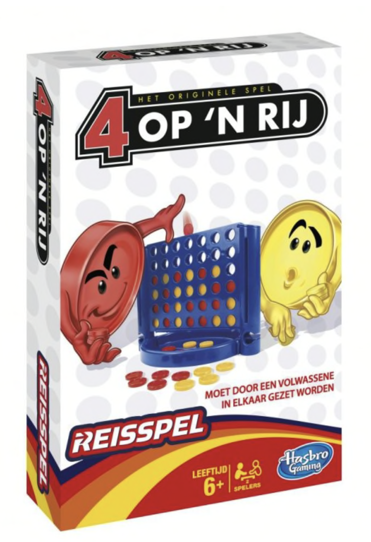 Vier Op 'N Rij Reisspel