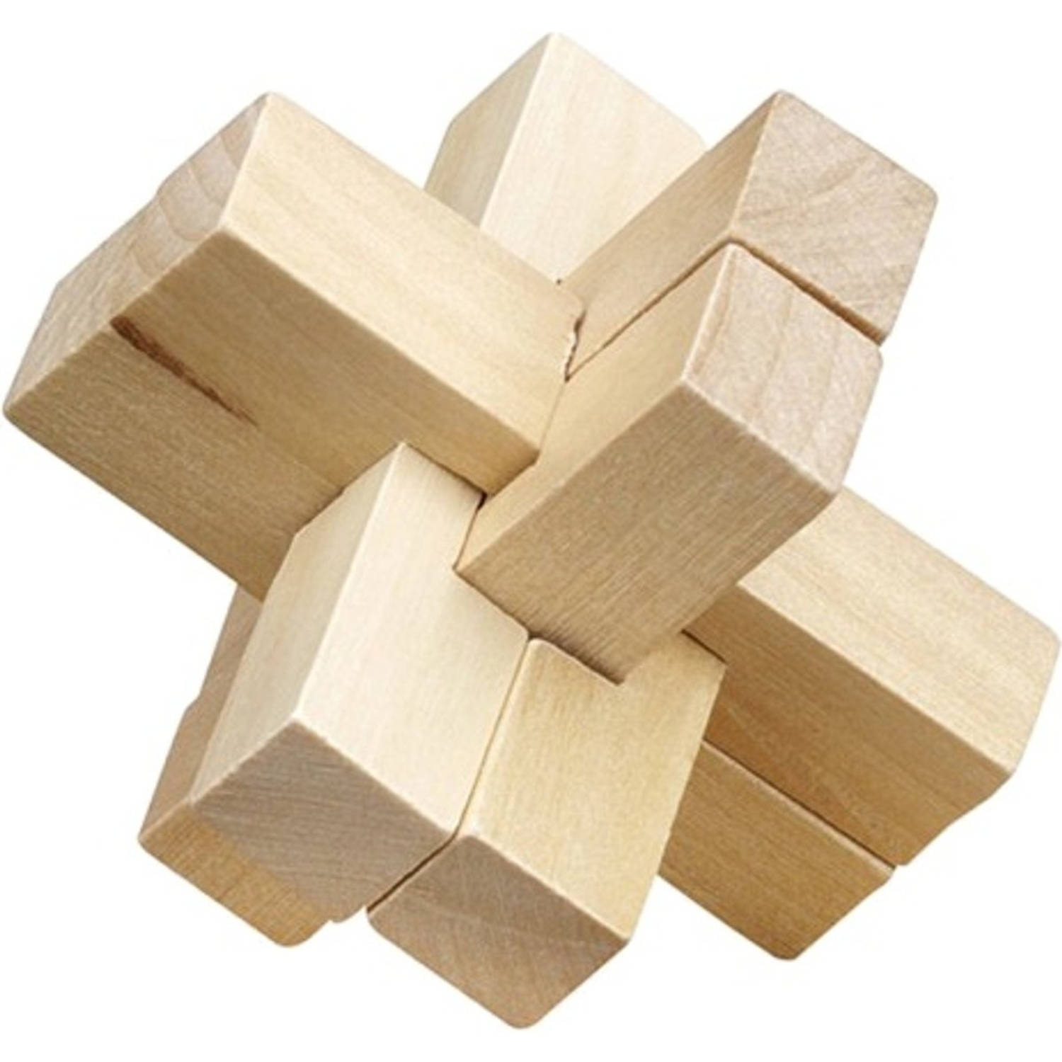 Moses Breinbreker Be Clever Junior 6,5 Cm Hout Bruin