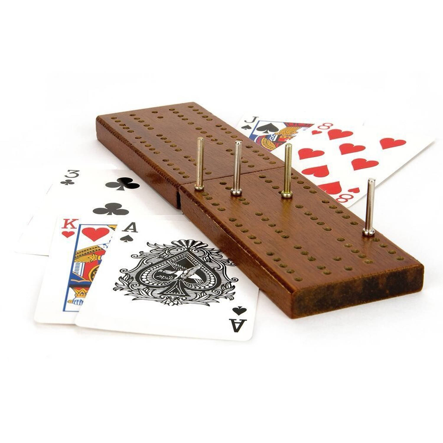 Toyrific Kaartspel Cribbage Met Houten Scorebord