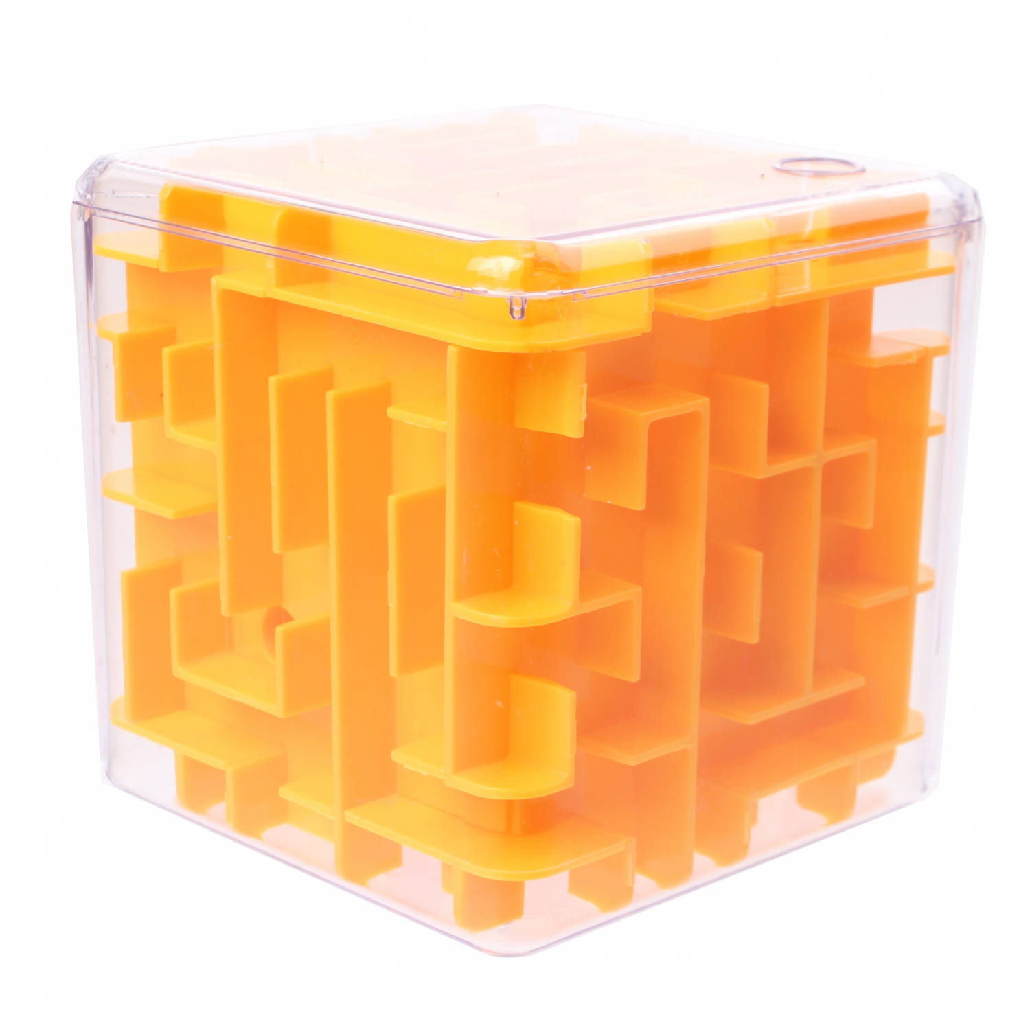 Johntoy Breinbreker Megadoolhof Kubus 8 X 8 X 8 Cm Oranje