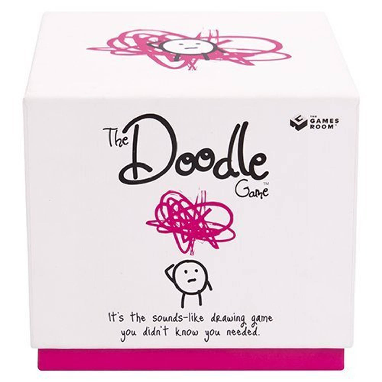 Fizz Creations Kaartspel The Doodle Game Papier Wit/roze