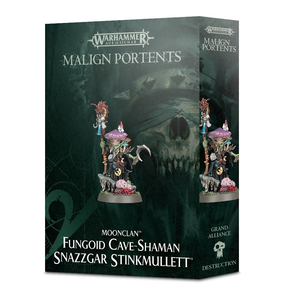 Warhammer: Age of Sigmar - Moonclan: Fungoid Cave-Shaman Snazzgar Stinkmullett