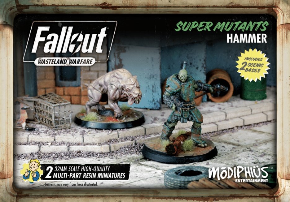 Fallout Wasteland Warfare - Super Mutants Hammer