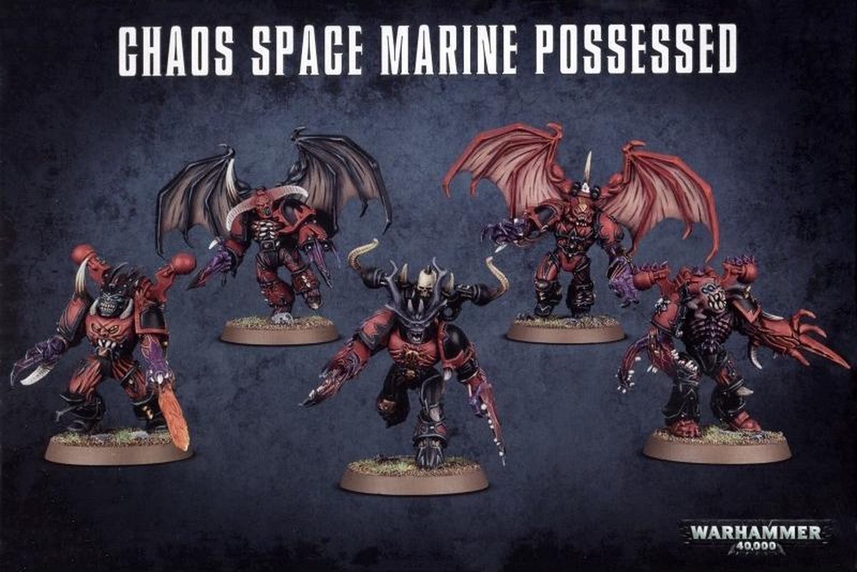 Warhammer 40000 - Chaos Space Marine Possessed