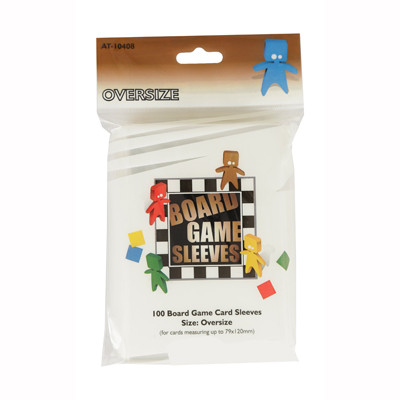 Board Game Sleeves: Oversize (79x120mm) - 100 stuks