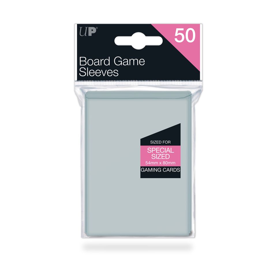 Ultra Pro Board Game Sleeves: Special Fit (54x80mm) - 50 stuks