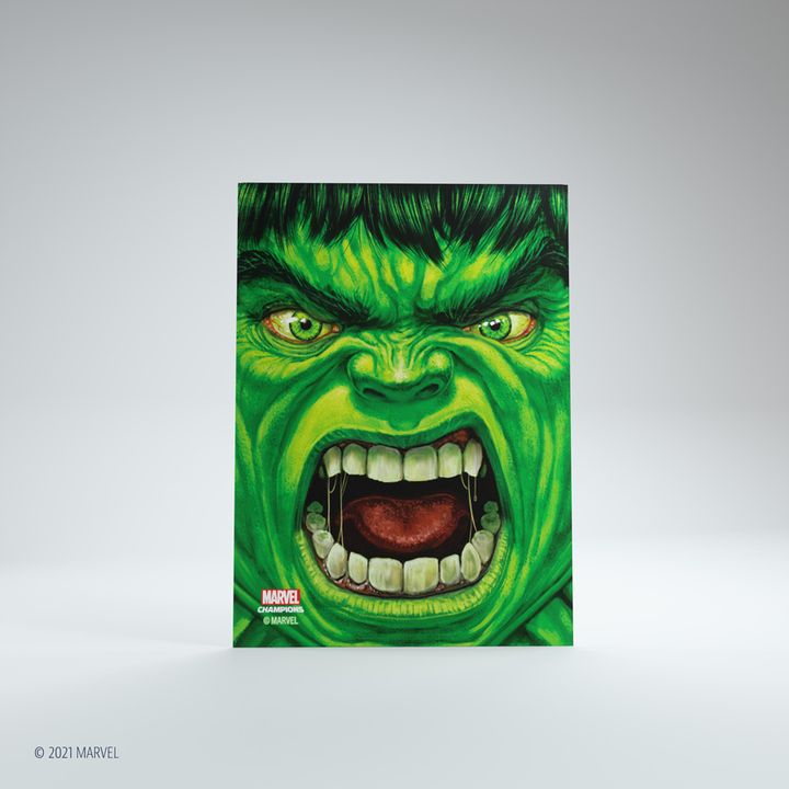 Sleeves Marvel Champions - Hulk (50+1)