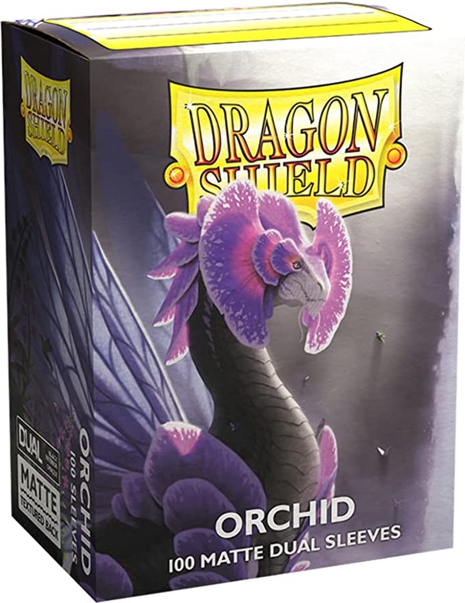 Dragon Shield Dual Matte Sleeves: Standard Orchid (63x88mm) - 100x