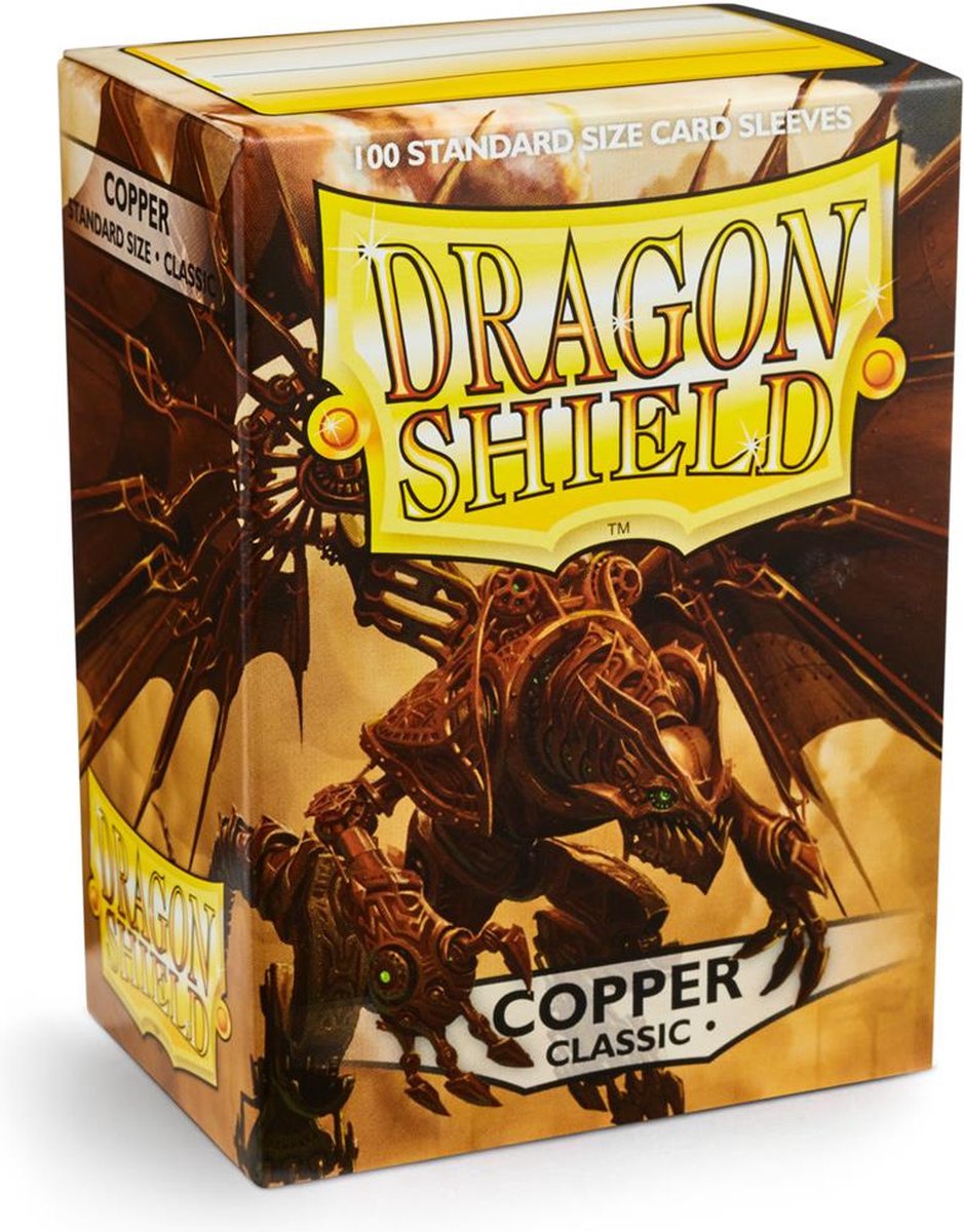 Dragon Shield Card Sleeves: Standard Copper (63x88mm) - 100 stuks