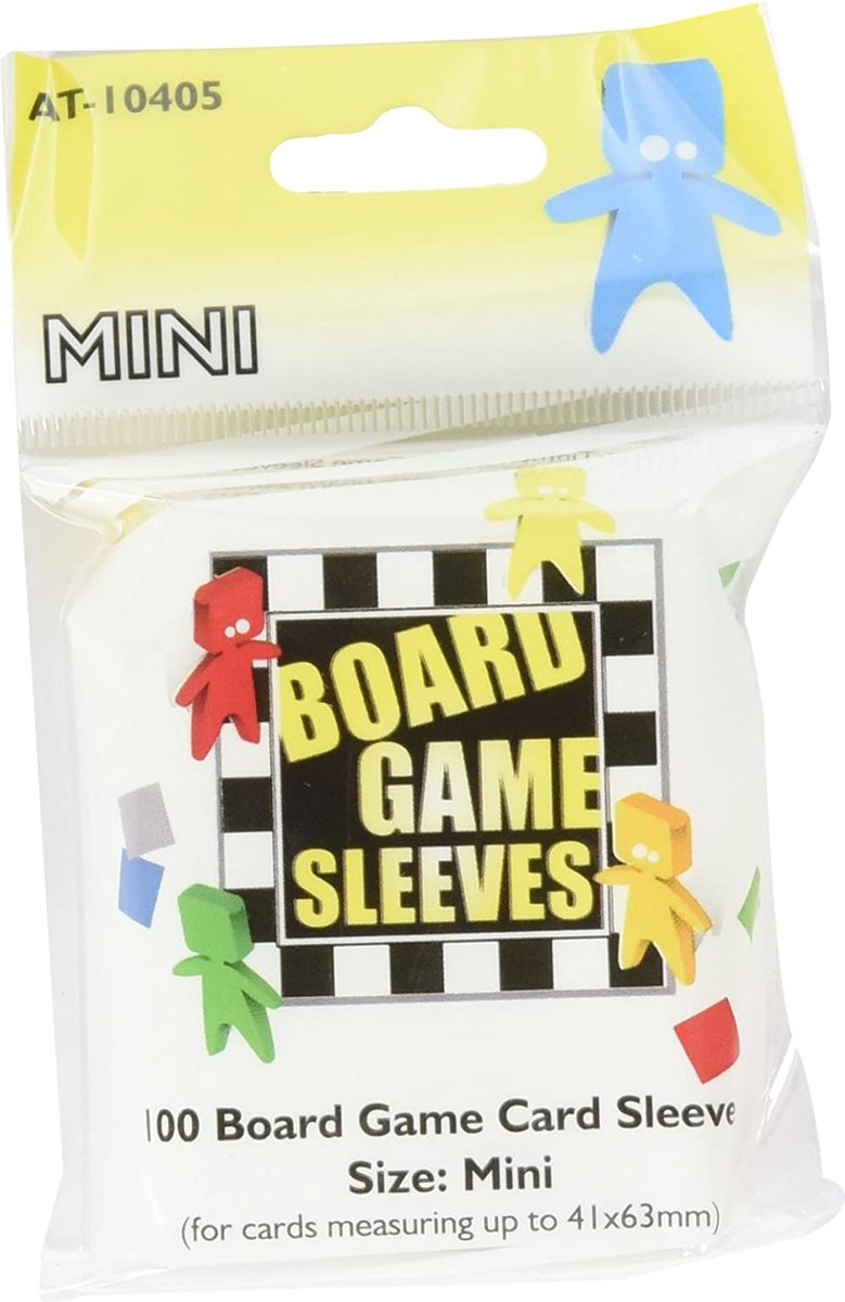 Board Games Sleeves - Square (Blue)