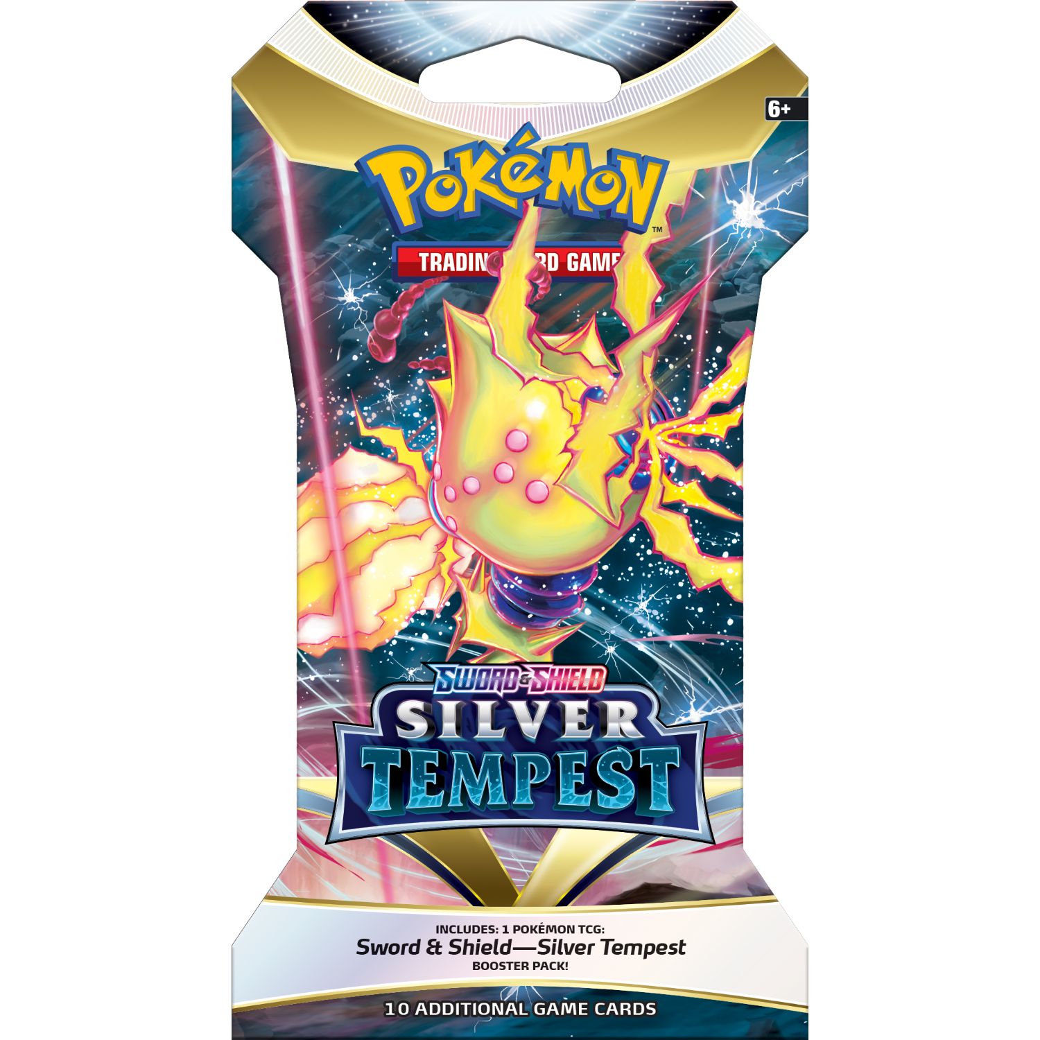 Pokemon TCG Sword & Shield Silver Sleeved Booster