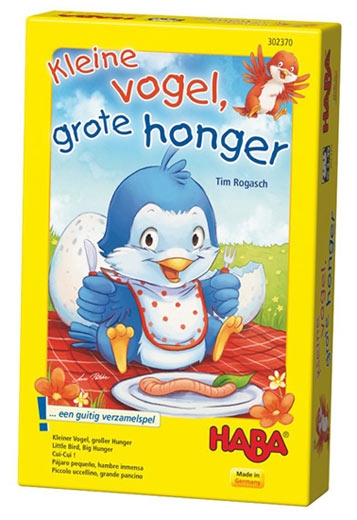 Kleine vogel, grote honger