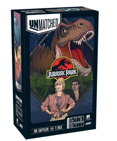 Unmatched Jurassic Park Sattler vs T Rex