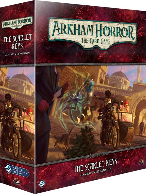 Arkham Horror The Card Game: Scarlet Keys Campaign expansion