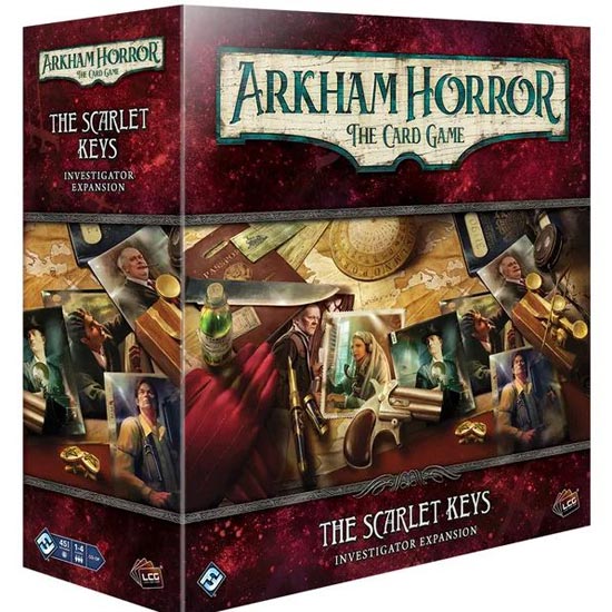 Arkham Horror The Card Game: Scarlet Keys Investigator expansion