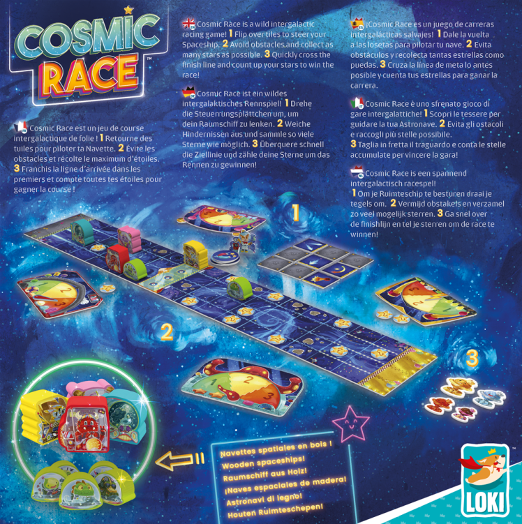 Cosmic Race - Bordspel