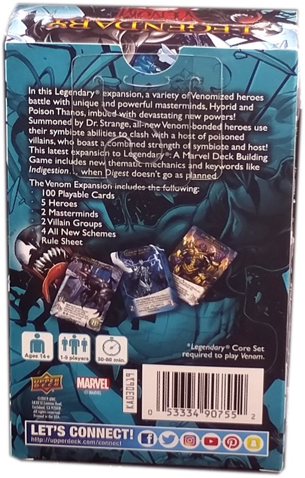 Legendary: A Marvel Deck Building Game - Venom