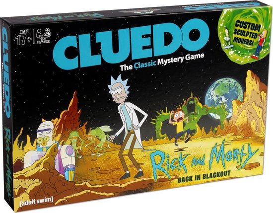 Cluedo Rick And Morty