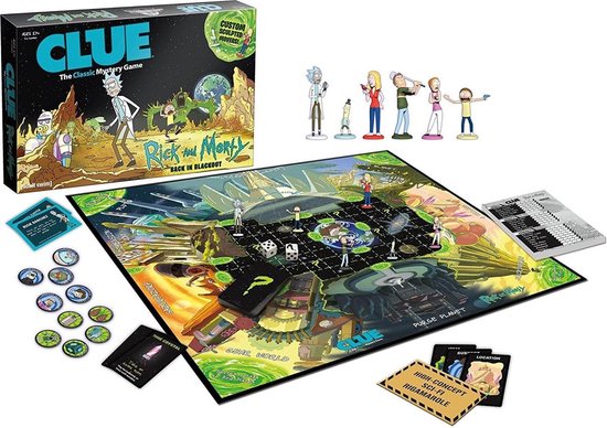 Cluedo Rick And Morty