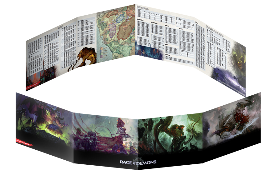 Dungeon & Dragons - Rage of Demons DM Screen