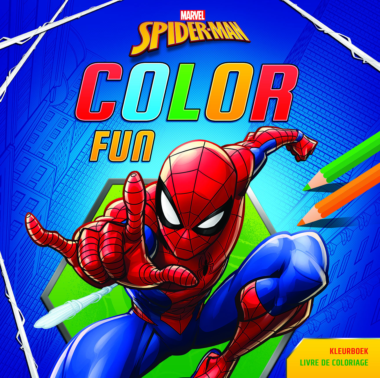 Marvel Spider-man Color Fun