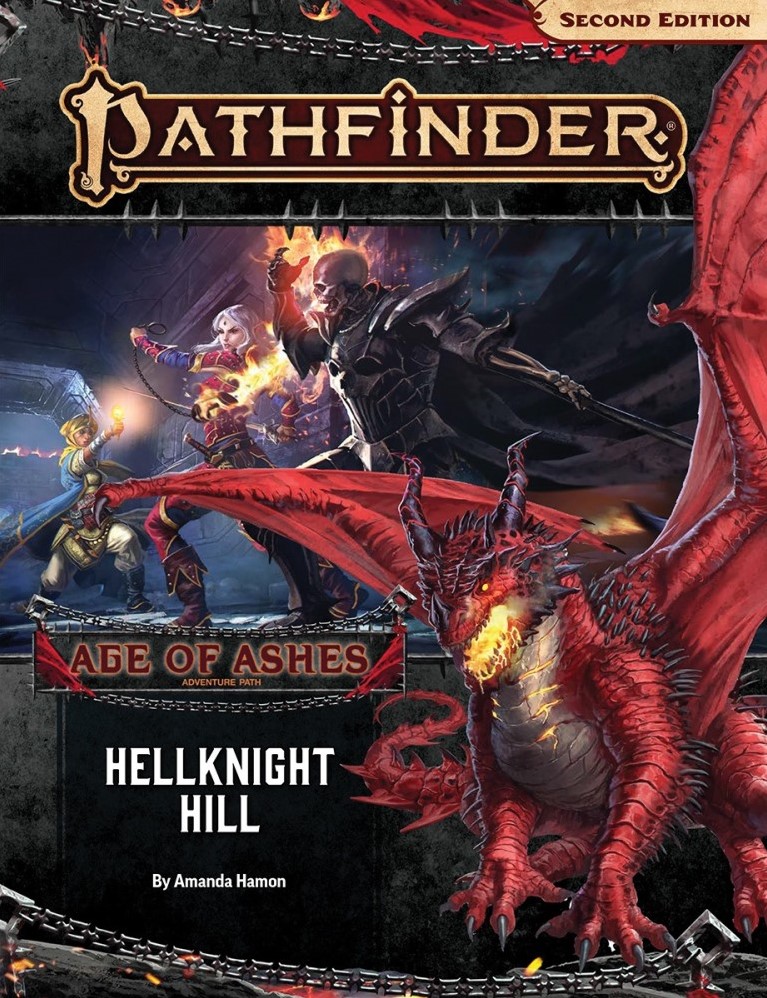 Pathfinder Hellknight Hill Age of Ashes 1/6 2nd Edition