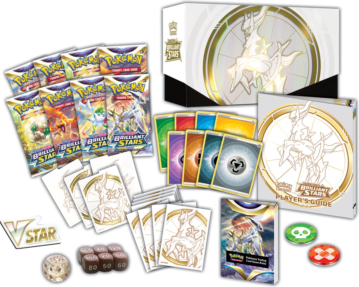 Pokemon Sword & Shield Brilliant Stars Elite Trainer Box