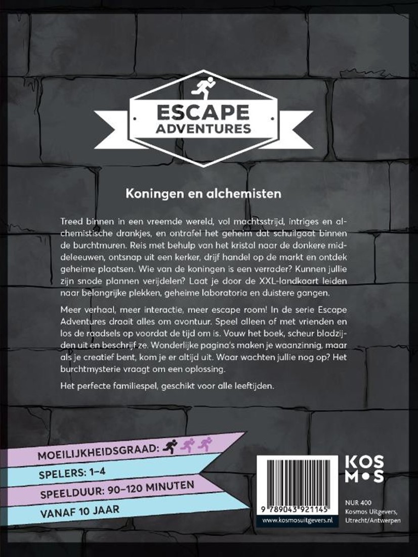 Escape Adventures - Koningen en Alchemisten