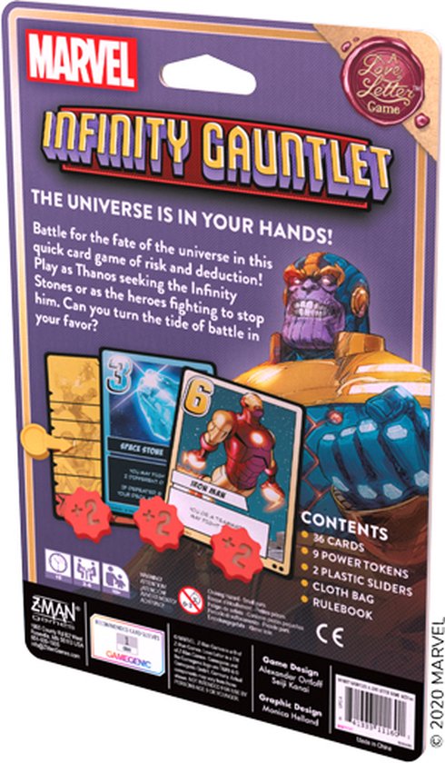 Infinity Gauntlet: A Love Letter Game