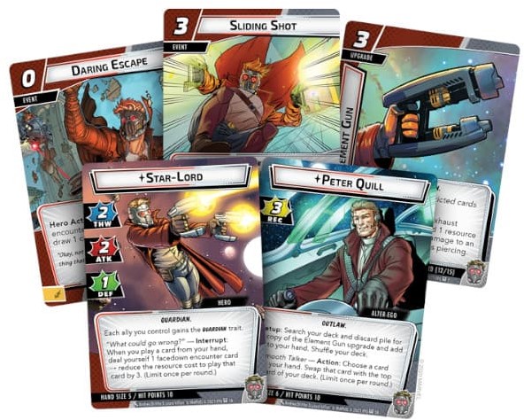 Marvel Champions: The Card Game - Star Lord Hero Pack