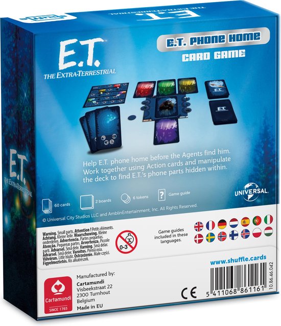 E.T. Phone Home Card Game