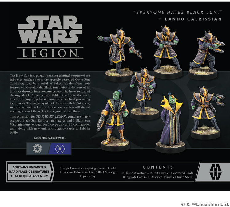 Star Wars Legion - Black Sun Enforcers Unit Expansion