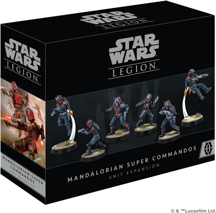 Star Wars Legion - Mandalorian Super Commandos Unit Expansion