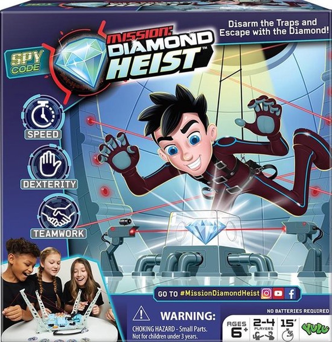 Spy Code Diamond Heist