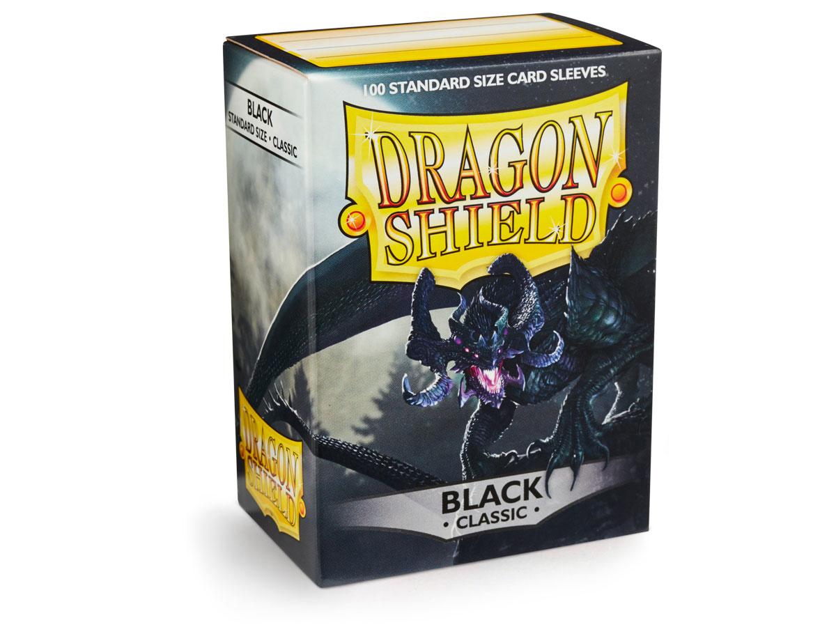 Dragon Shield Card Sleeves: Standard Black (63x88mm) - 100 stuks