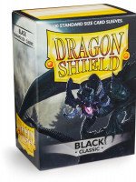 Dragon Shield Card Sleeves: Standard Black (63x88mm) - 100 stuks