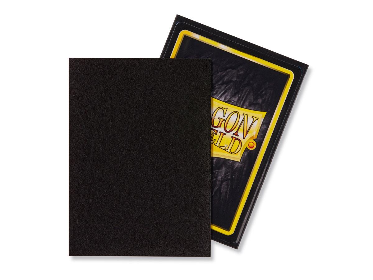 Dragon Shield Card Sleeves: Standard Matte Black (63x88mm) - 100 stuks