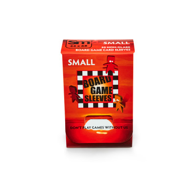 Board Game Sleeves (Non-Glare): Small (44x68mm) - 50 stuks