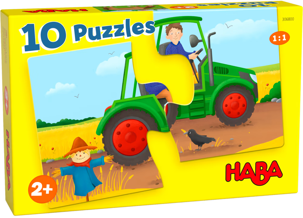 10 Puzzels - Op De Boerderij