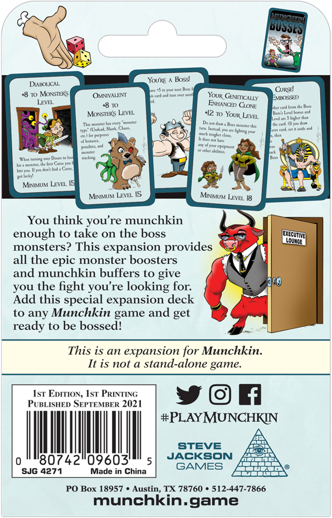 Munchkin Bosses