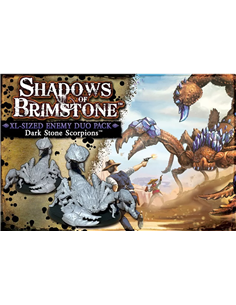 Shadows of Brimstone: Dark Stone Scorpions XL-Sized Enemy Duo Pack
