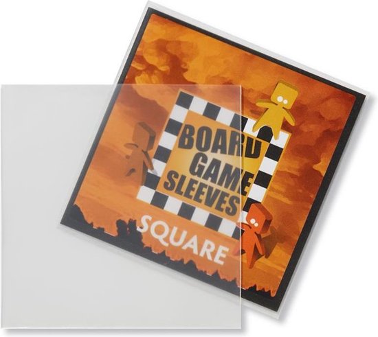 Board Game Sleeves (Non-Glare): Square (69x69mm) - 50 stuks