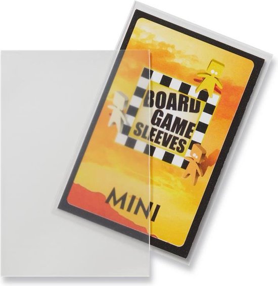 Board Game Sleeves (Non-Glare): Mini (41x63mm) - 50 stuks