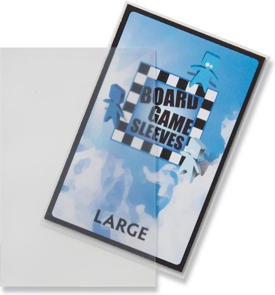 Board Game Sleeves (Non-Glare): Large (59x92mm) - 50 stuks